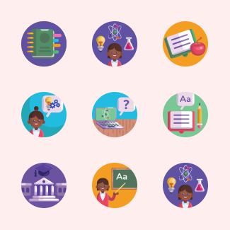 Back to school icons pack