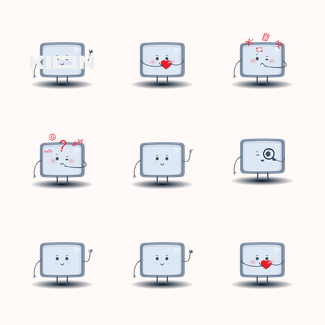 KION Televizik icons pack