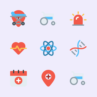 Health Care icons pack