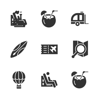 Travel 2 icons pack