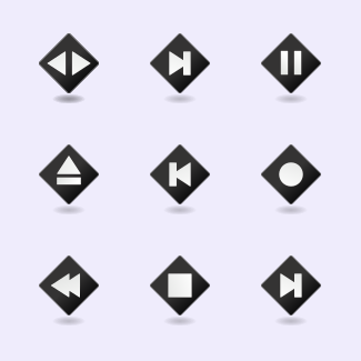 Arrow Play icons pack