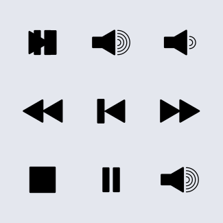 Play Rounded icons pack