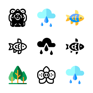 Nature icons pack