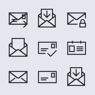 Mail icons pack