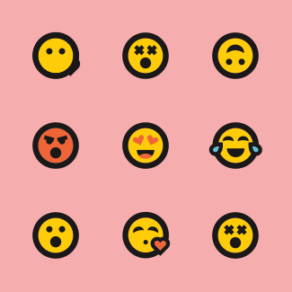 Fat Face icons pack