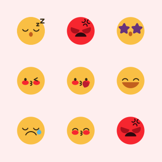 Emoji icons pack