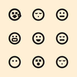 Fat Face Black icons pack