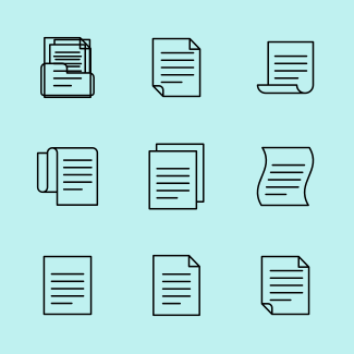 Document icons pack