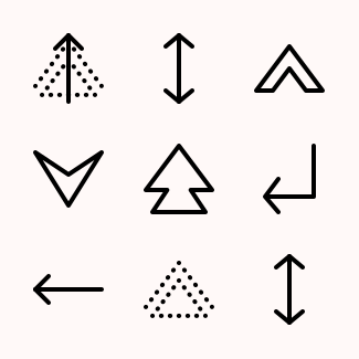 Arrow3 icons pack