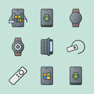 Smart Devices icons pack