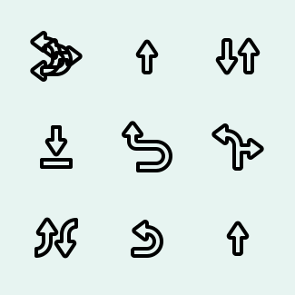 Arrow icons pack