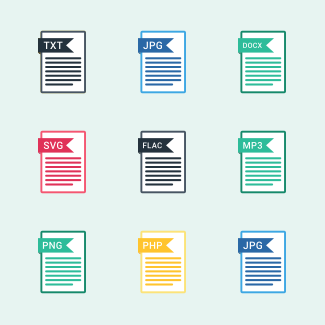 File Extension Names Vol 8 icons pack