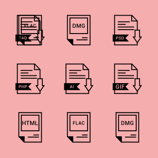 File Names Vol 6 icons pack
