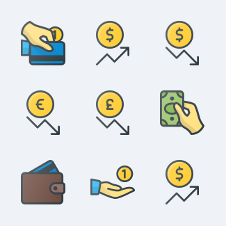 Money & Currency icons pack