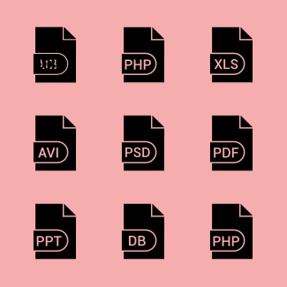 File Names icons pack