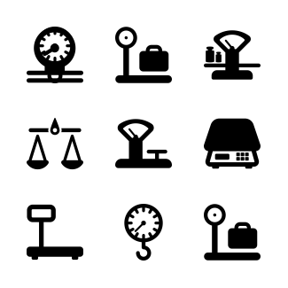 Measurement icons pack
