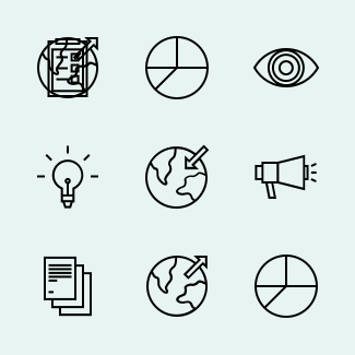 Marketing Office icons pack