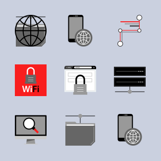 Network icons pack
