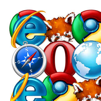 Browsers by Tatice icons pack