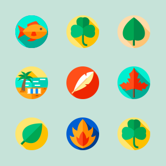Nature icons pack