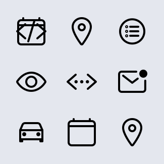 Ionicons Outline Vol.1 icons pack