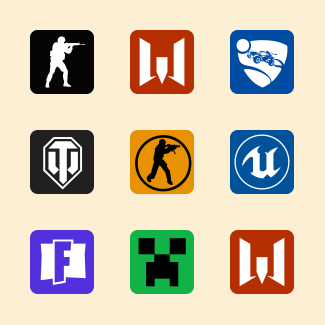 Popular Games icons pack