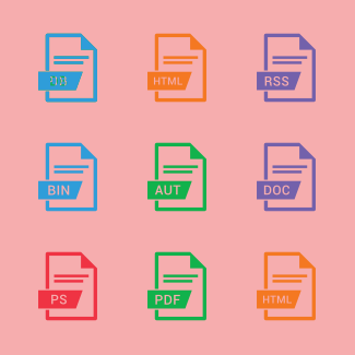 File Extension Names Vol 5 icons pack