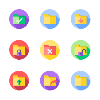 Folders icons pack