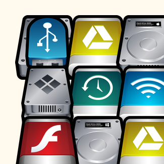Disk Drives icons pack