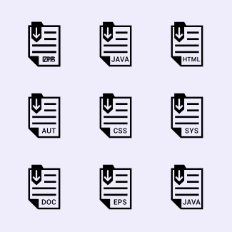 File Names Vol 7 icons pack