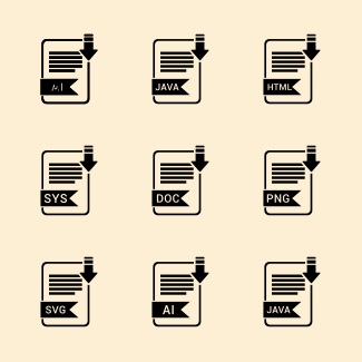 File Names Vol 2 icons pack