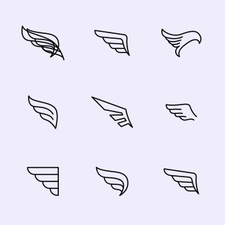 Wing icons pack