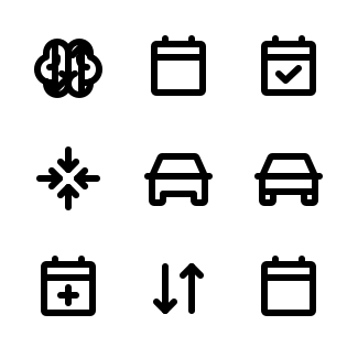 Phosphor Bold Vol.1 icons pack