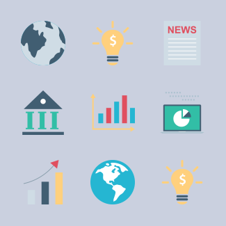 Bank and Finance icons pack