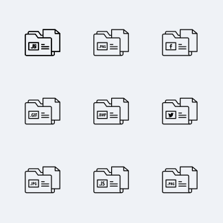 Folders icons pack