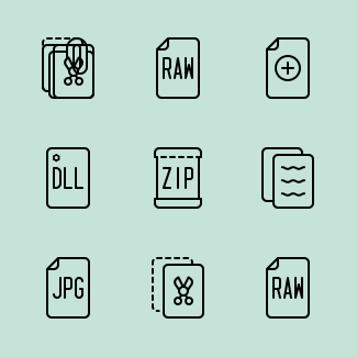 Files icons pack