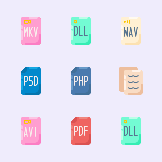 Files icons pack