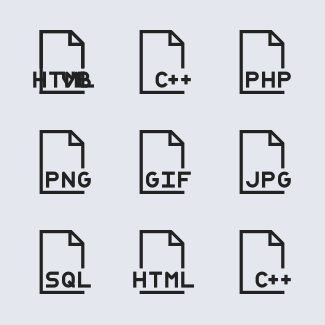 File icons pack