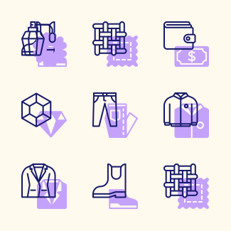 Fashion icons pack