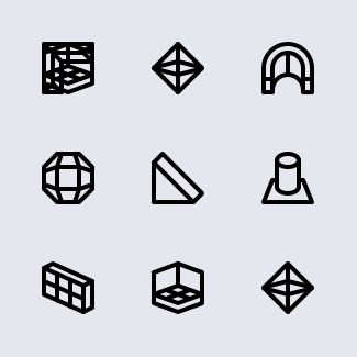 3D Related icons pack