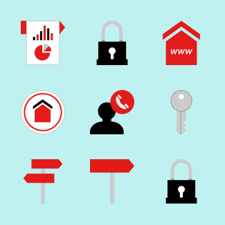 Real Estate icons pack