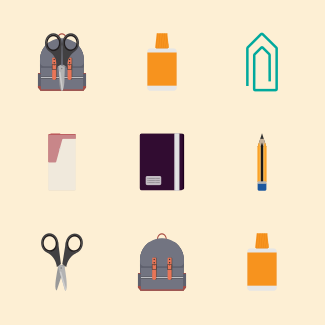 To cool for school icons pack
