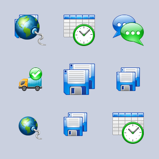 Demo Professional Toolbar Icons icons pack