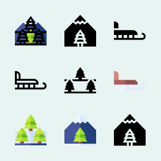 Arctic icons pack