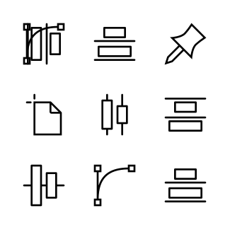 Graphic Design Tools icons pack