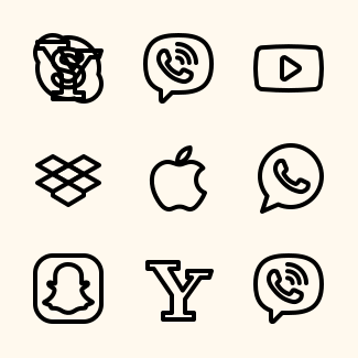 Social icons pack