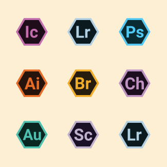 Adobe tools icons pack