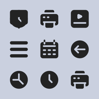 Essentials icons pack