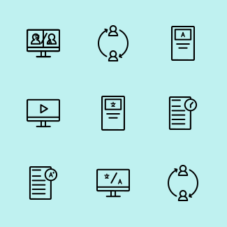 Language Learning icons pack
