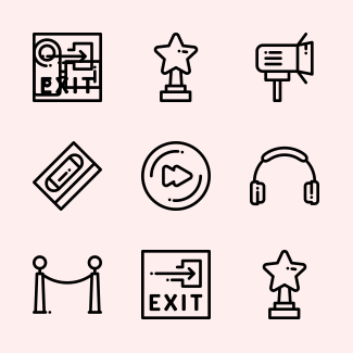 Cinemagic icons pack